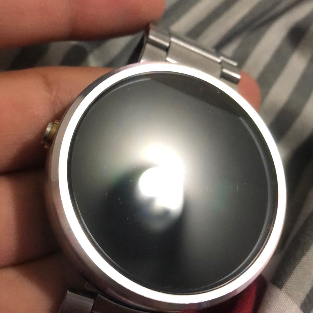 Motorola 360 watch stainless steel